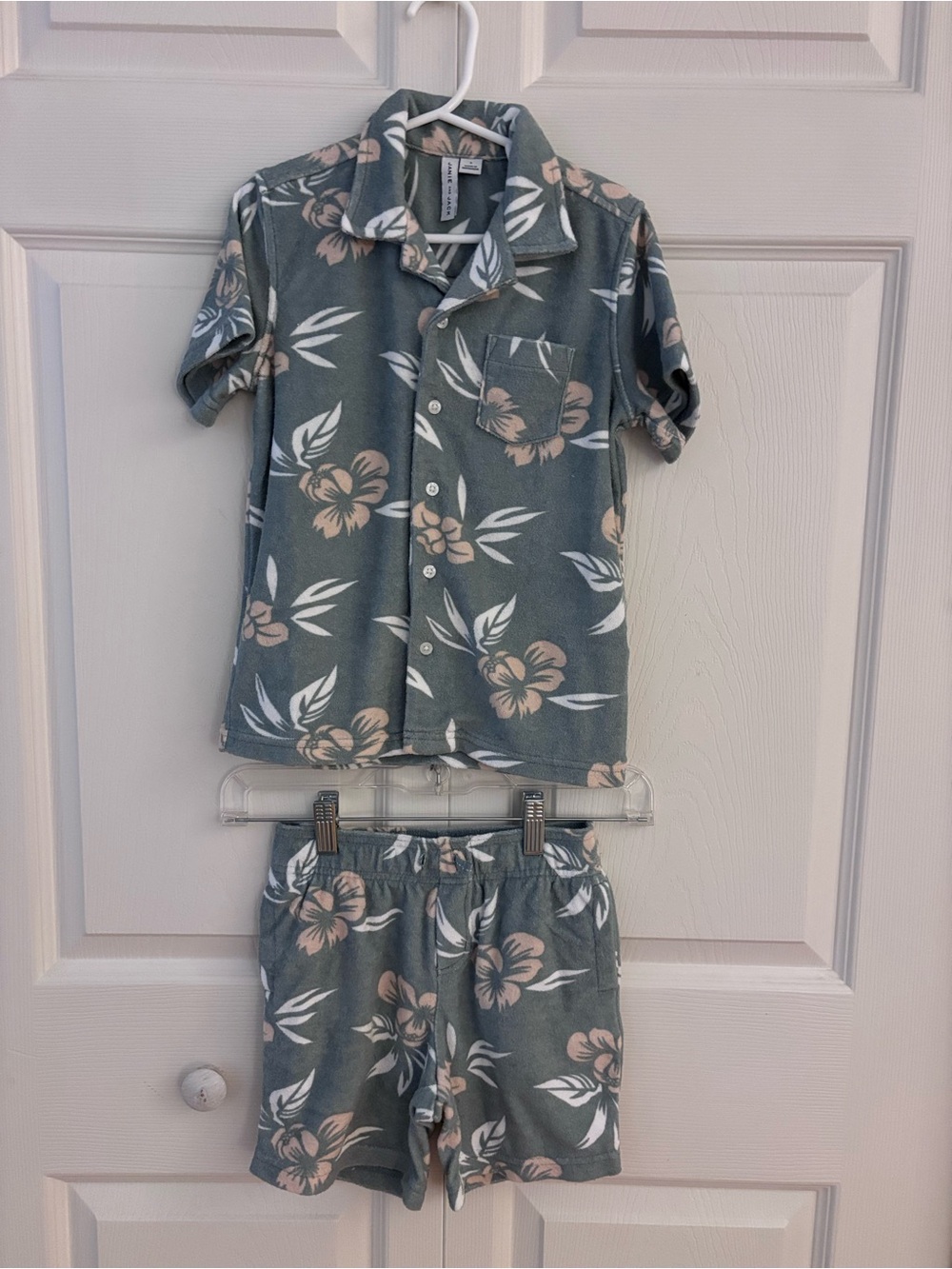 Janie & Jack Kids The Terry Cabana Shirt